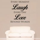 Live, Laugh, Love Wall Decal