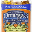Pure Alaska Omega-3 Wild Alaskan Salmon Oil 1000mg Softgels