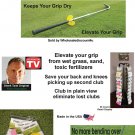 Grip Dry: Keep Irons & Putter Grips OFF Wet Ground