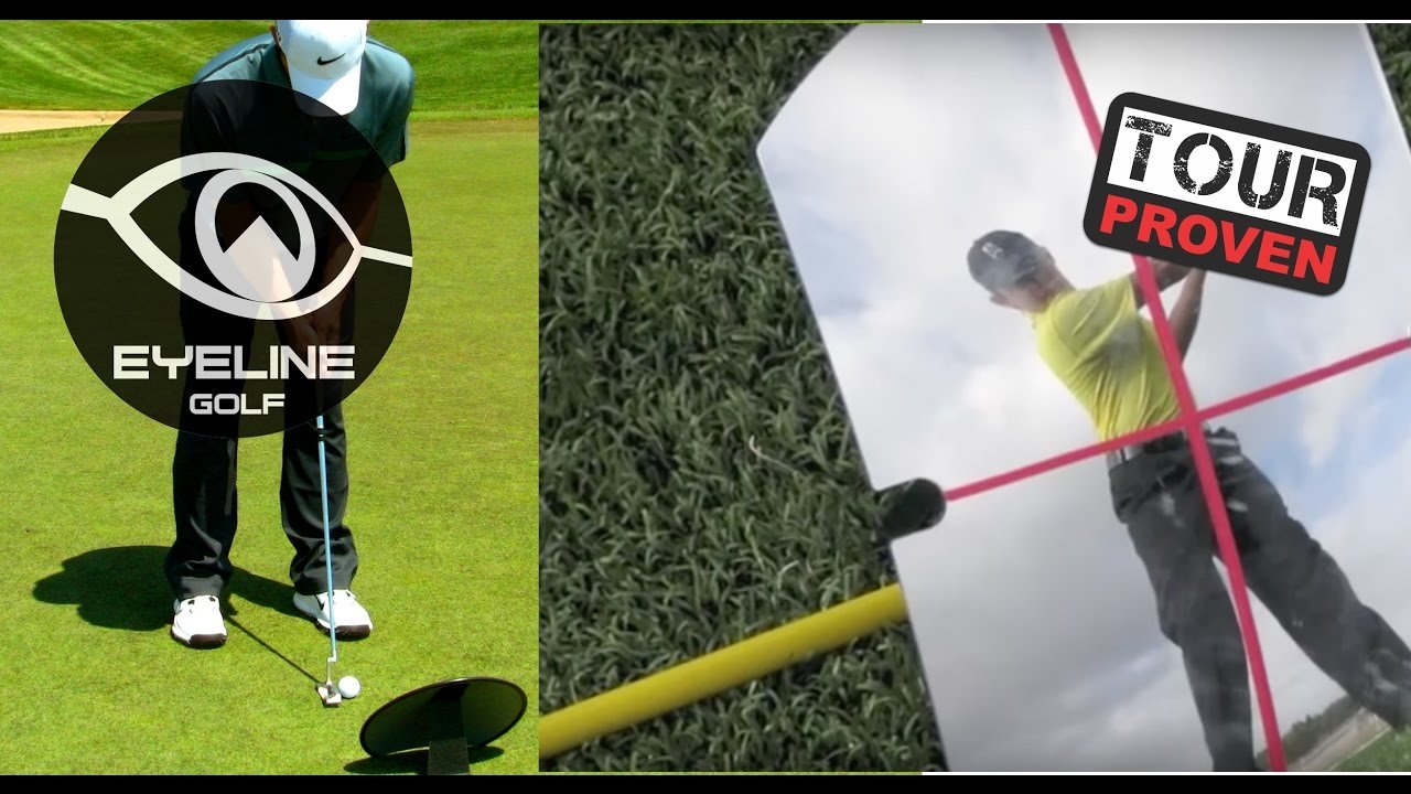 EyeLine Golf 360-degrees Mirror for Full Swing and Putting. Lower your Golf Score