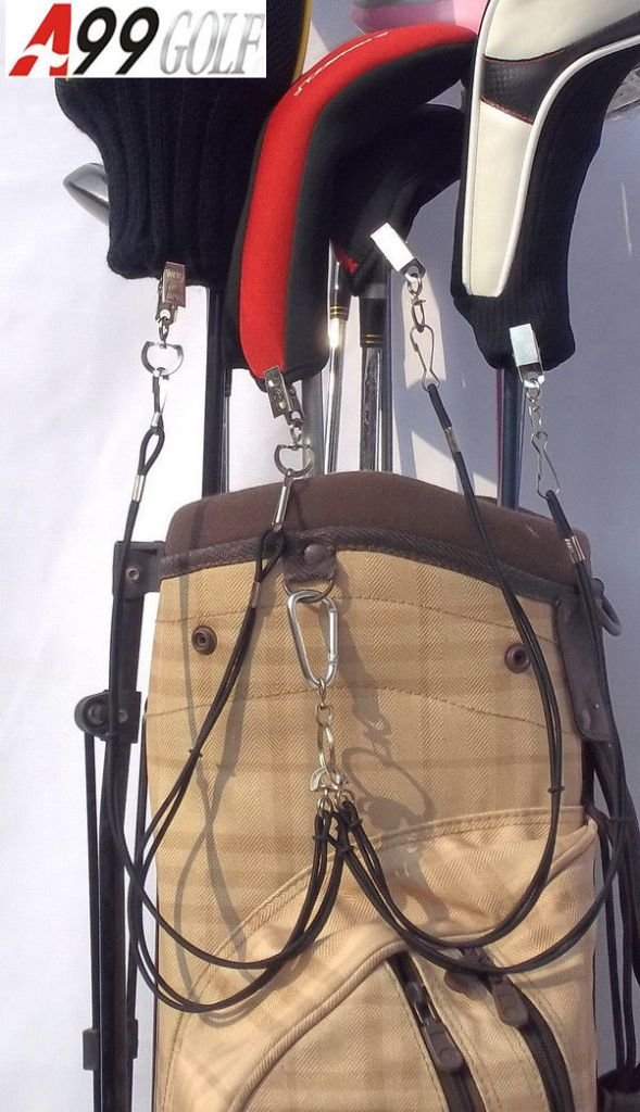 Golf CLUB Head Cover Leash (4) Stop Losing Golf Headcovers