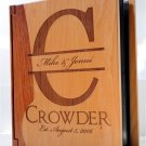 Maple and Rosewood Personalized Photo Album