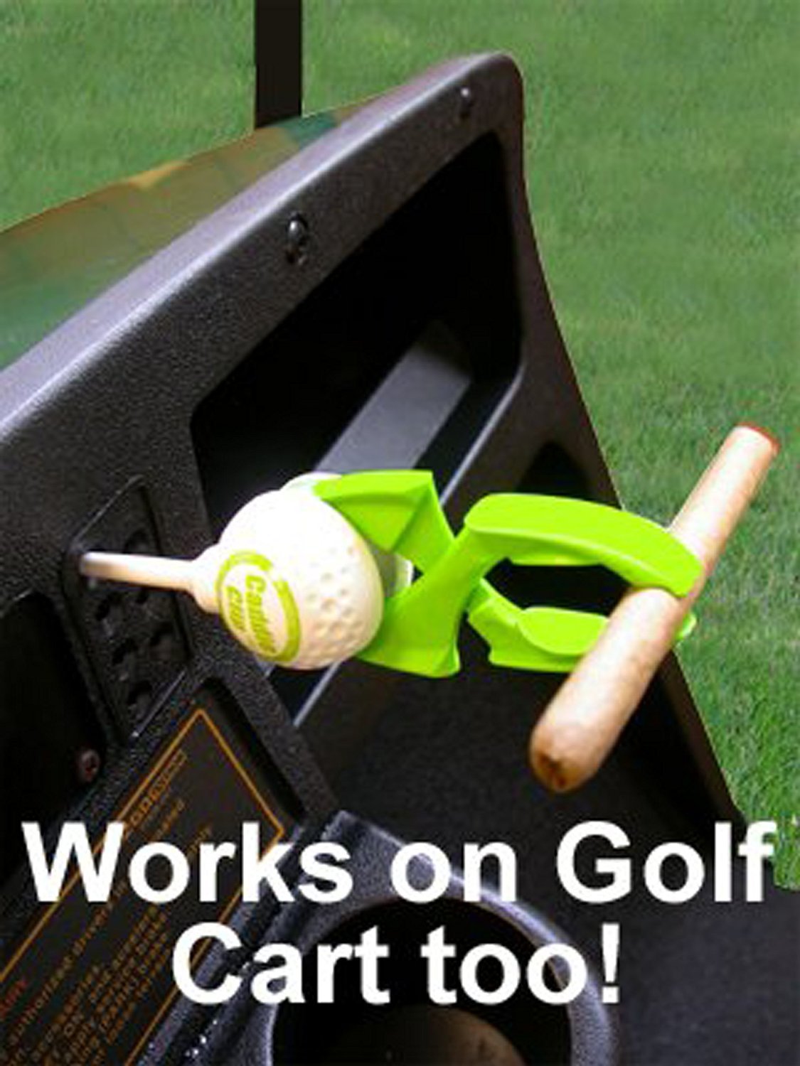 Caddie Clip:  Golf Cigar Holder (2)