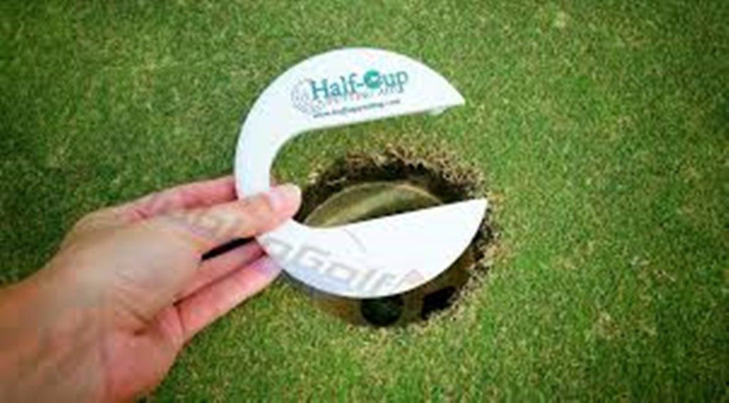 Half Cup Putting Aid: New Putting Tool