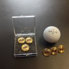 Personalized Brass Golf Ball Markers (3)