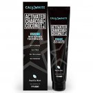Cali White ACTIVATED CHARCOAL & ORGANIC COCONUT OIL TEETH WHITENING TOOTHPASTE, MADE IN USA