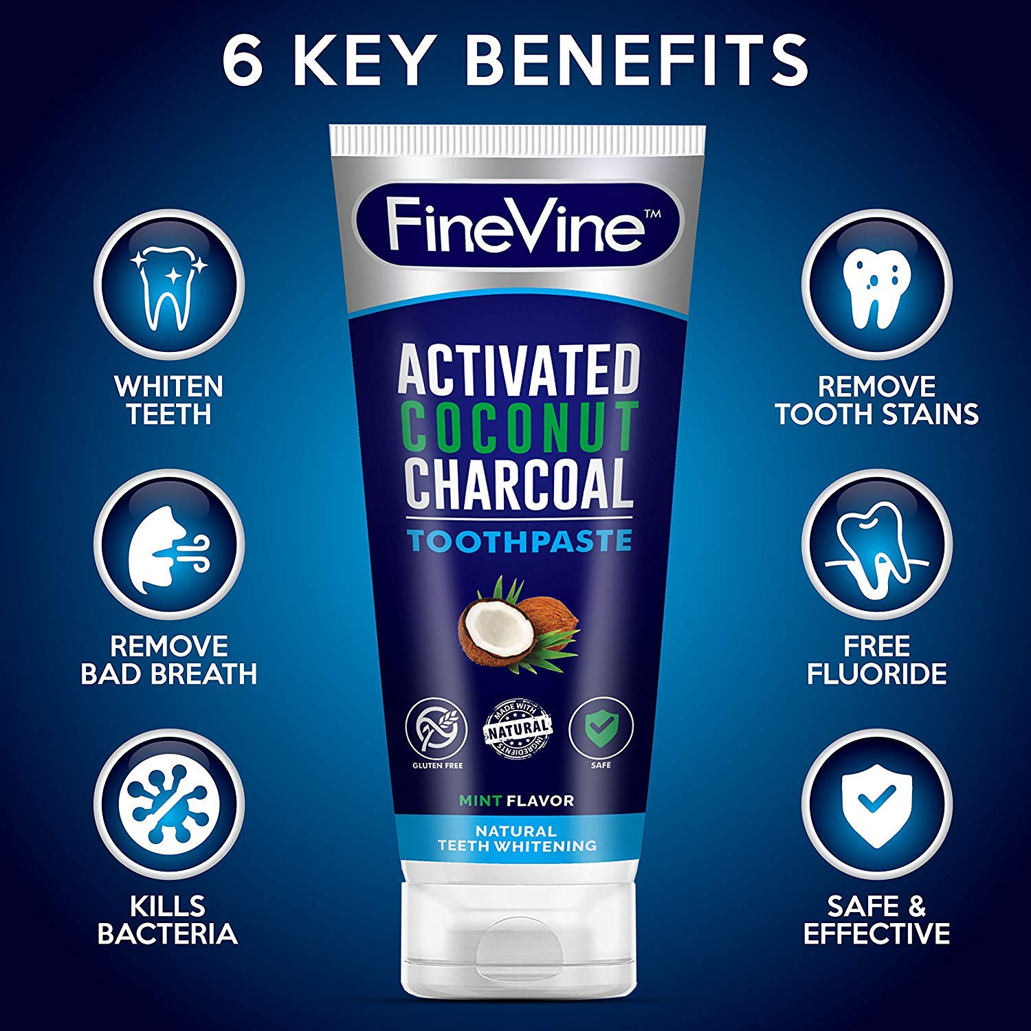 FineVine...Best Teeth Whitening Products, Powder, Coffee, Smoke Stains
