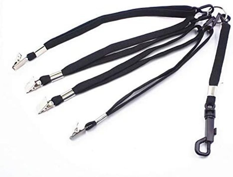 Stop Losing Golf Head Covers Leash Strap 4 with Bag Strap Black