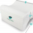 Cushy Form Knee Pillow for Side Sleepers  Pain Relief Leg Pillow