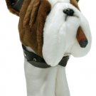 Bulldog w/ Cigar Golf Club Headcover for 460cc Driver, dog head cover