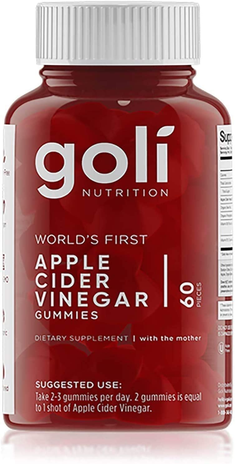 Apple Cider Vinegar Gummy Vitamins By Goli Nutrition 60