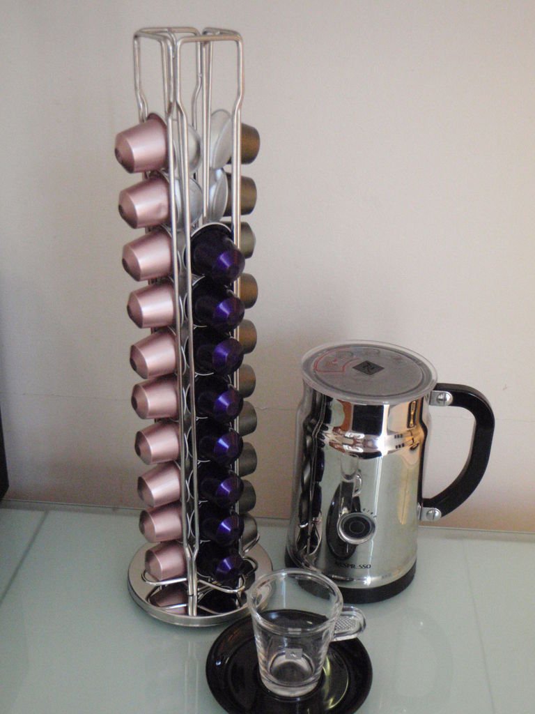 HFHOME Coffee Pod Holder Drawer for 66 Nespresso Vertuo
