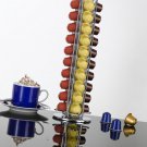 40 Capsule Dispensers Totem Coffee Pod Holder Organizer Nespresso Nescafe Le Cube office