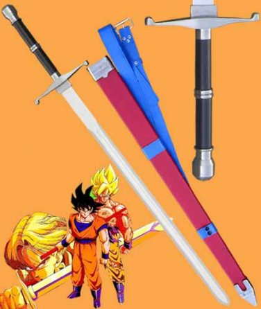 Dargon Ball Z Turnk Sword With Scabbard