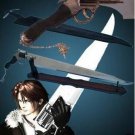 Final Fantasy VIII Squall's FUNCTIONAL Gunblade Sword With Stand & Sheath
