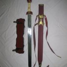 Maximus Roman Gladiator Sword Medieval Gladius w/ Scab