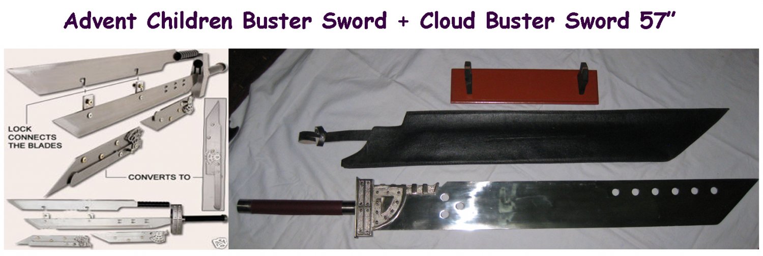 prettyhatemachining cloud buster sword