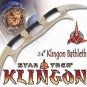 Star Trek Klingon Batleth 24" Battle Axe + Wooden Stand