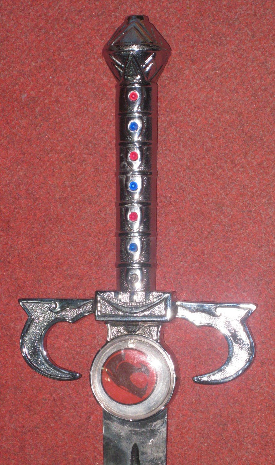 Thunder Cats Light on/off Function Sword of Omens With Stand & Sheath