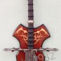 Ringwraith Swords from Lord of The Rings with Wall Plaque