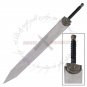 Berserk Guts Dragon Slayer Sword With Display Wooden Stand