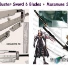 Multi Advent Children Buster + Masamune Sephiroth's 68" Sword