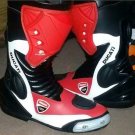 Ducati Men's Motorcycle Boots Riding Leather Boots All Size Available