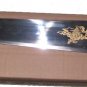 Squall's FUNCTIONAL Gunblade + Winged Gunblade Sword With Wooden Stand & Sheath