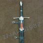 3 Pieces Aragorn Strider Sword with knife from LOTR+Wall Plaque