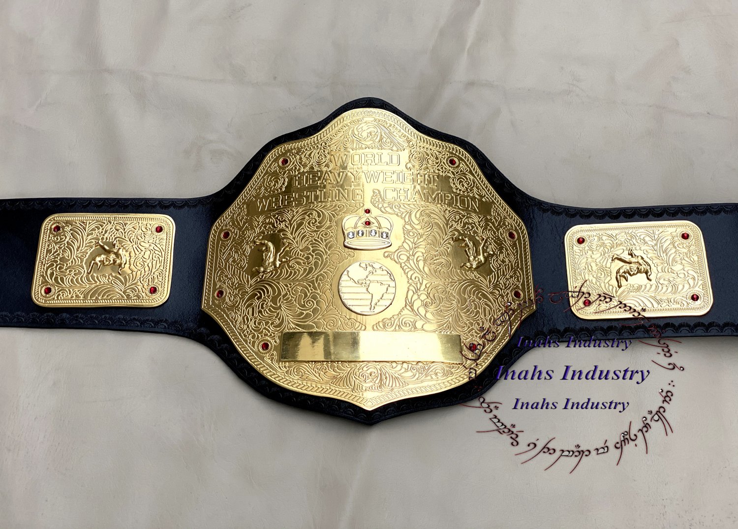 WWE Big Gold World Heavyweight Championship Belt