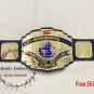 WWF Replica Intercontinental Heavyweight Wrestling Championship 4mm Zinc Plates