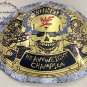 WWF Smoking Skull World Heavyweight Wrestling Champion Belt SNAKE SKIN