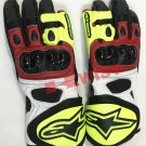 Top Quality Motorbike Original Leather Gloves full Protected