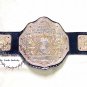 WWE Big Gold World Heavyweight Wrestling Championship Belt 4mm Zinc Dual Plated