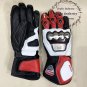 Ducati Top Quality Motorbike Original Leather Motorcycle Gloves full Protected