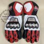 Ducati Top Quality Motorbike Original Leather Motorcycle Gloves full Protected