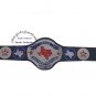 TEXAS Heavyweight Wrestling championship belt 2mm Brass Thickness Plates