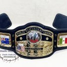 NWA Domed Globe World Heavyweight Wrestling Championship Belt Adult Size Zinc