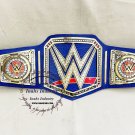 WWE Universal Championship Replica Title Belt Blue 4MM BRASS Adult Size