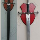 LORT Anduril Sword of Aragorn With Display Wall Plaque ( 2 Pcs )