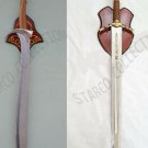 Hobbit Orcrist Sword of Thorin Oakenshield + Boromir Sword LOTR Comes With Wall Plaque.
