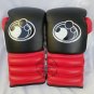 New Custom professional Red & Black Sparring gloves Real Leather