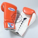Winning boxing gloves 16 oz custom Made color Orange