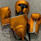 New Original Leather Lace Up Boxing Training Gloves