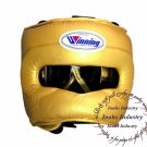 Winning Boxing Head guard, headgear Gold M made in Pakistan Authentic