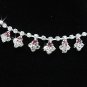 wedding jewelry bridal accessories handmade rhinestone pink necklace set N3053P