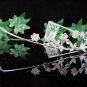Bride bridesmaid wedding tiara accessories crystal alloy regal imperial comb 531