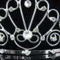 wedding tiara bride bridesmaid accessories crystal headpiece regal imperial comb 1589