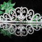 wedding tiara bride bridesmaid accessories crystal sweetheart regal imperial comb 011S
