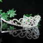 wedding tiara bride bridesmaid accessories crystal sweetheart regal imperial comb 011S
